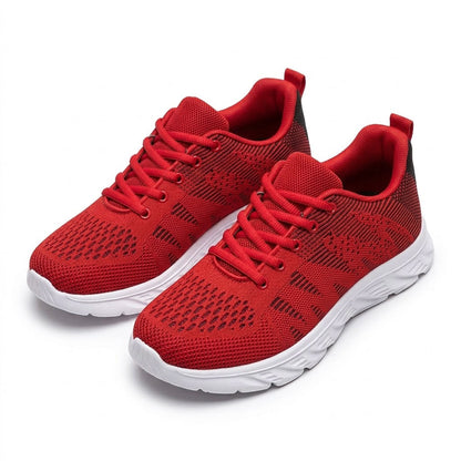 Women's Breathable Mesh Chunky Sole Trainers