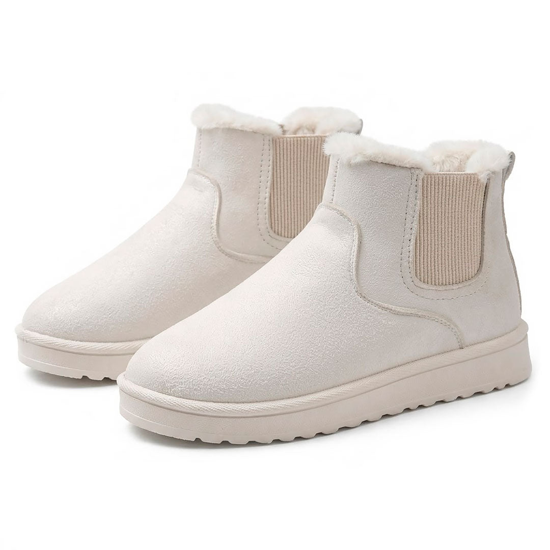 Women's Faux-Fur Lined Chelsea-Style Winter Boots