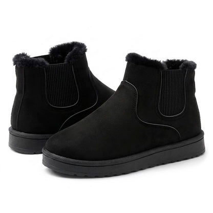 Women's Faux-Fur Lined Chelsea-Style Winter Boots