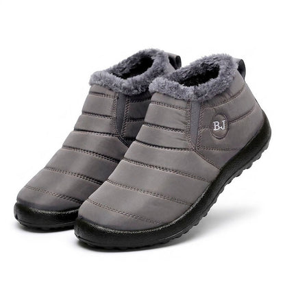 Women's Quilted Faux-Fur Lined Winter Ankle Boots
