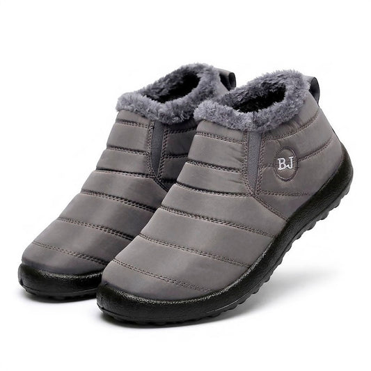 Women's Quilted Faux-Fur Lined Winter Ankle Boots