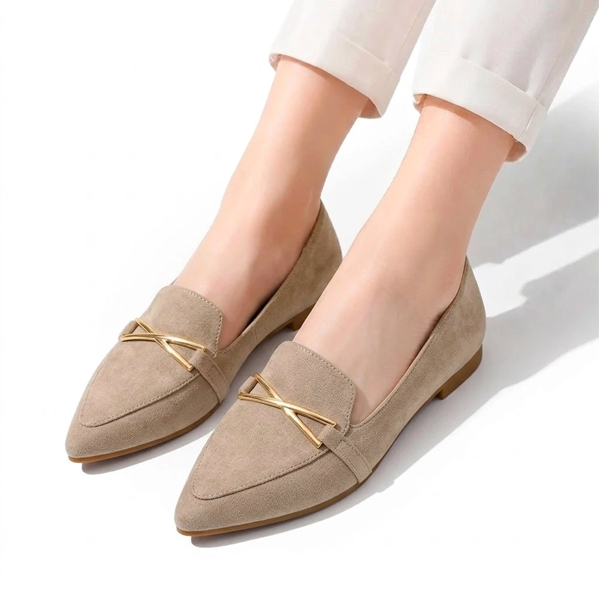 Women's Soft-Touch Pointed Toe Flats
