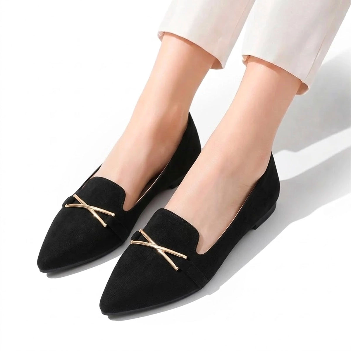 Women's Soft-Touch Pointed Toe Flats