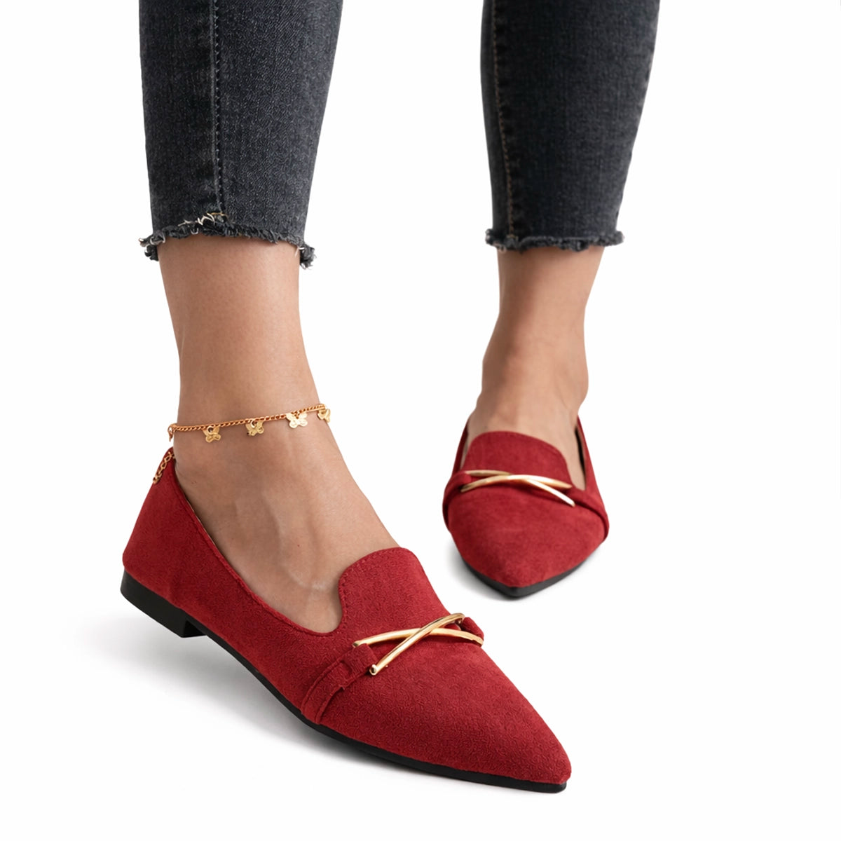 Women's Soft-Touch Pointed Toe Flats