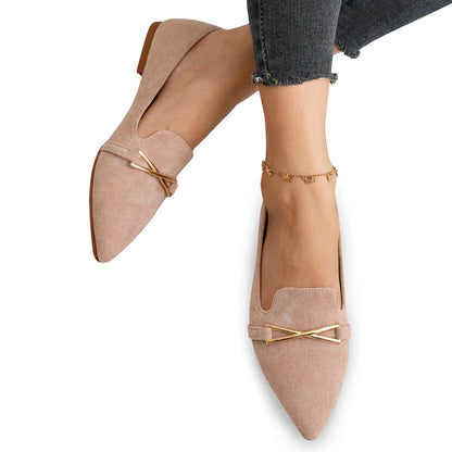 Women's Soft-Touch Pointed Toe Flats