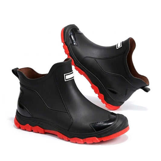 Women's Waterproof Ankle Boots with High-Grip Sole