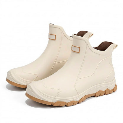 Women's Waterproof Ankle Boots with High-Grip Sole