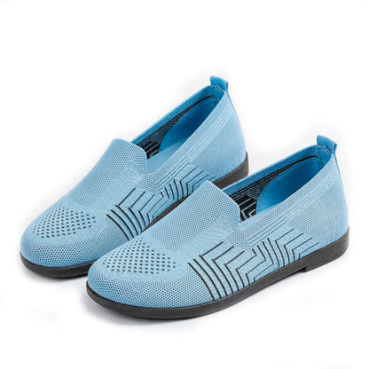 Women's Woven Knit Slip-On Flats